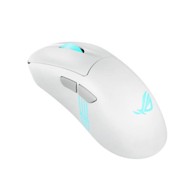 ASUS Миша ROG Keris II Origin, RGB, USB-A/WL/BT, білий