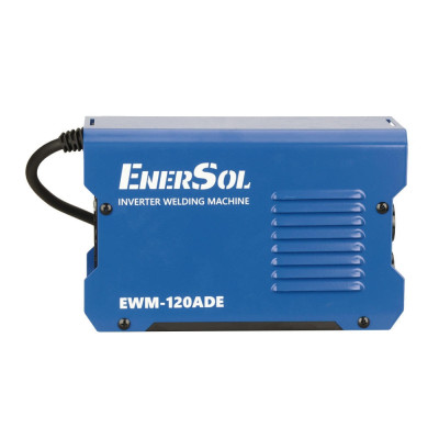EnerSol Зварювальний апарат інверторний EWM-120ADE 20-120А 5.1кВт 160-260В 2.9кг