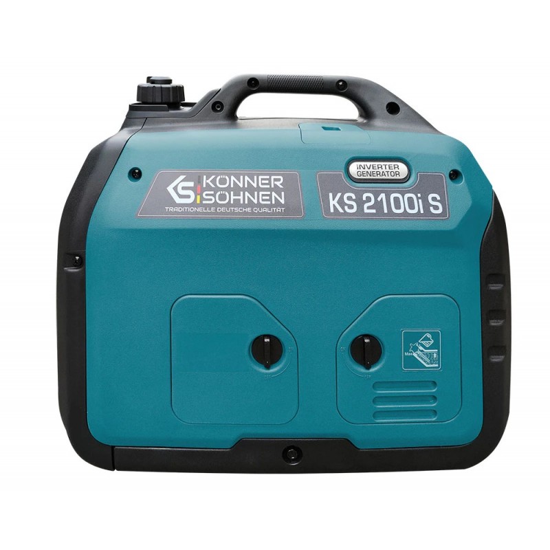 Könner & Söhnen Генератор бензиновий інверторний KS 2100IS, 230В, 2.0кВт, ручний стартер, 18.5кг