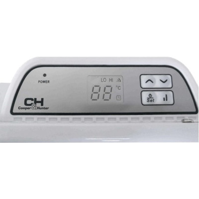 Cooper&Hunter Конвектор, 20м2, 1500Вт, електр. упр-ння, закр. нагрів. елемент, IP24, білий