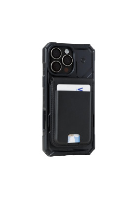 UAG Чохол для карт магнітний з підставкою, Metropolis Wallet PU, Black