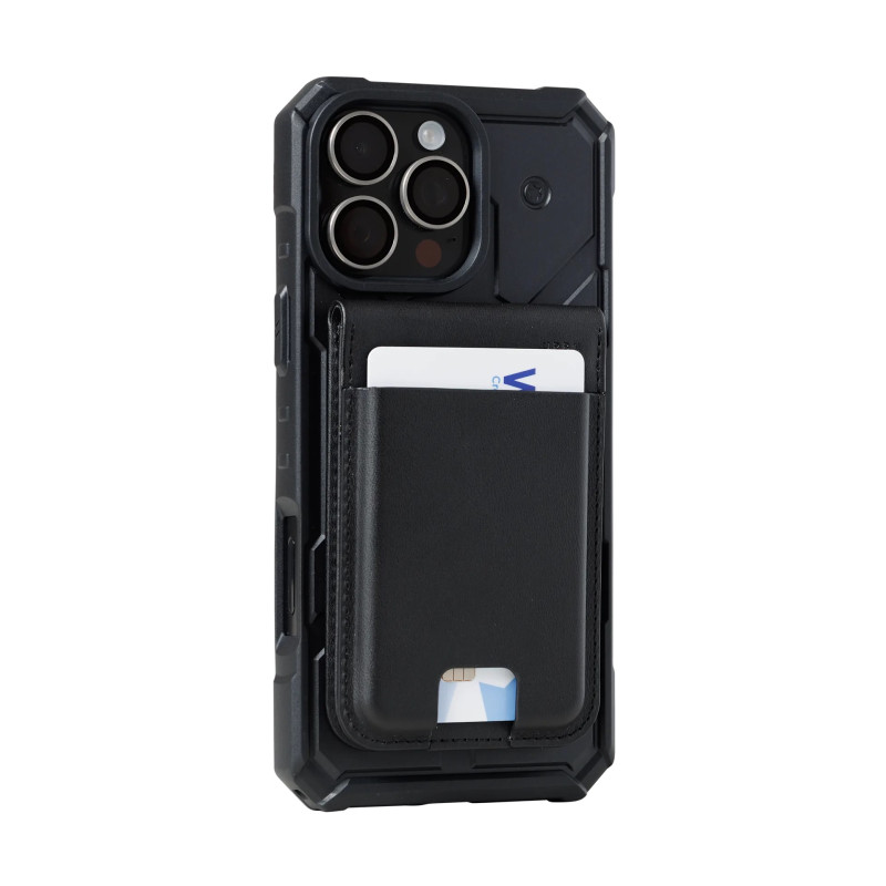 UAG Чохол для карт магнітний з підставкою, Metropolis Wallet PU, Black