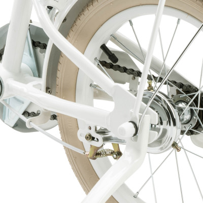 Miqilong Дитячий велосипед LS 16" білий