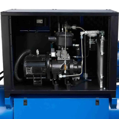 EnerSol Компресор повітряний гвинтовий  ES-AC1570-200-1SS 7.5кВт, 200л, 1570л/хв, 10бар, 198кг
