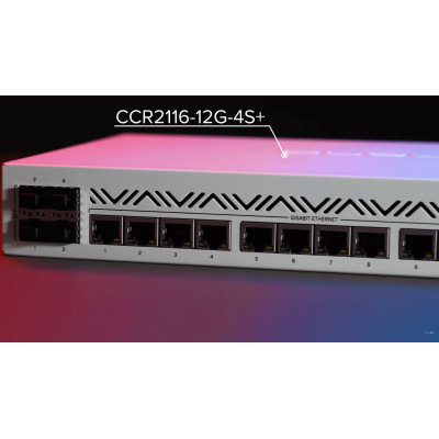 MikroTiK Маршрутизатор Cloud Core Router CCR2116-12G-4S+