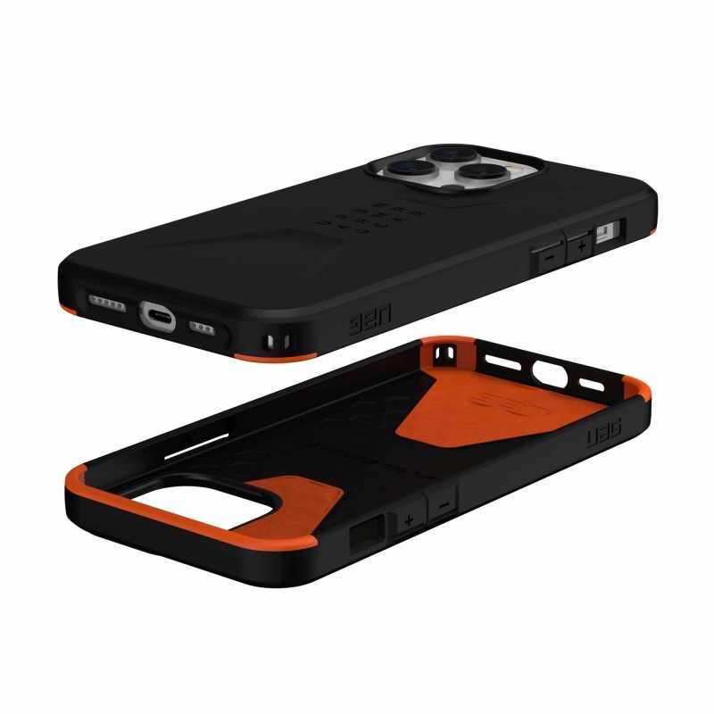 UAG Чохол для iPhone 14 Pro Max, Civilian, Black