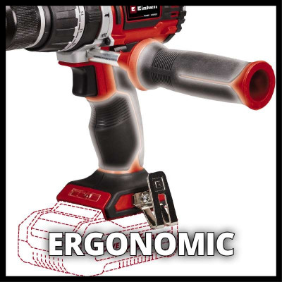 Einhell Шуруповерт-дриля ударна TP-CD 18/60 Li-i BL - Solo акум., PXC, 18В, безщітк., 60 Нм, 1.37 кг