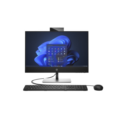 HP Комп'ютер персональний моноблок ProOne 440-G9 23.8" FHD IPS AG, Intel i5-12400T, 8GB, F256GB, UMA, WiFi, кл+м, DOS,чорний
