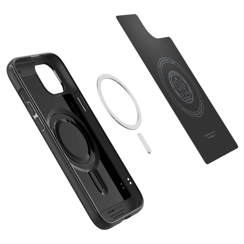 Spigen Чохол для Apple iPhone 15 Plus Mag Armor MagFit, Matte Black