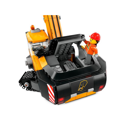 LEGO Конструктор City Жовтий будівельний екскаватор