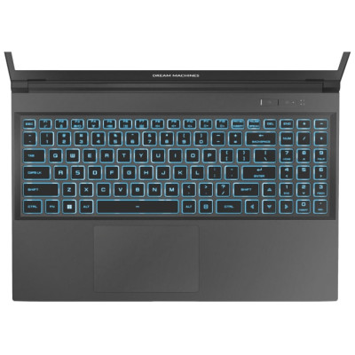 Dream Machines Ноутбук RG4050-15 15.6FHD IPS, Intel i5-13420H, 32GB, F1TB, NVD4050-6, DOS, чорний
