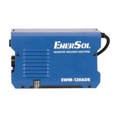EnerSol Зварювальний апарат інверторний EWM-120ADE 20-120А 5.1кВт 160-260В 2.9кг
