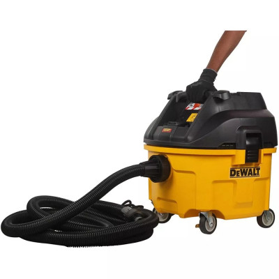 DeWALT Пилосос професійний DeWalt 1400Вт контейнер 30л 4080л/хв 9.5кг DeWALT Пилосос професійний DeWalt 1400Вт контейнер 30л 4080л/хв 9.5кг