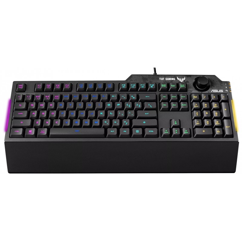 ASUS Клавіатура TUF Gaming K1 RGB 104key USB UA Black