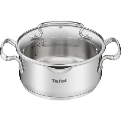 Tefal Каструля з кришкою, DUETTO+, 18 см, 2л, нержавіюча сталь