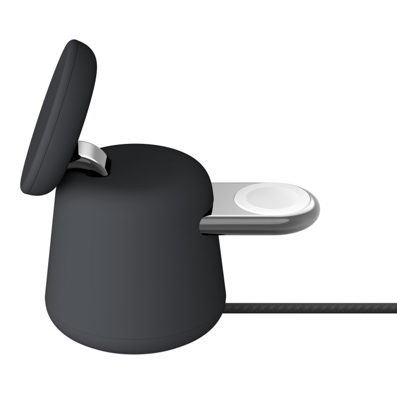 Belkin Зарядний пристрій бездротовий 2в1 MagSafe iPhone/Watch/AirPods, Charcoal Mass