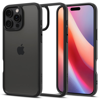 Spigen Чохол для iPhone 16 Pro, Ultra Hybrid, Matte Black Spigen Чохол для iPhone 16 Pro, Ultra Hybrid, Matte Black