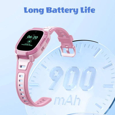 Mibro Дитячий годинник-телефон P6, 1.4", 240x280, GPS, 2MP, 900мА·год, 2АТM, сірий Mibro Дитячий годинник-телефон P6, 1.4", 240x280, GPS, 2MP, 900мА·год, 2АТM, сірий