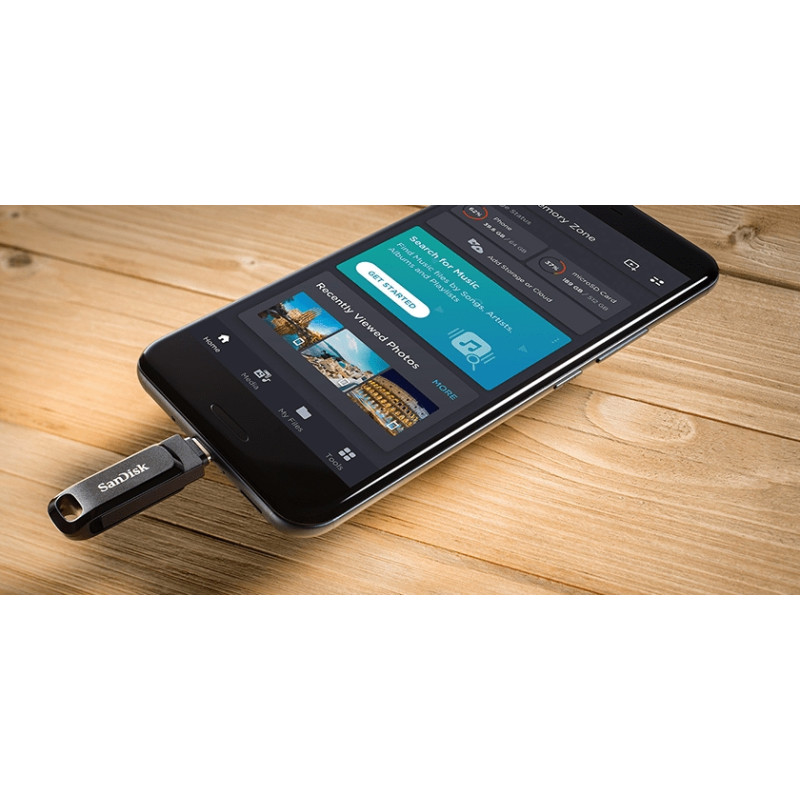 SanDisk Накопичувач 256GB USB-Type C Ultra Dual Drive Go