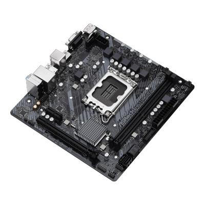 ASRock Материнська плата H610M-HDV s1700 H610 2xDDR4 HDMI DVI VGA mATX