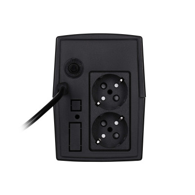 2E Джерело безперебійного живлення ED850, 850VA/480W, LED, 2xSchuko