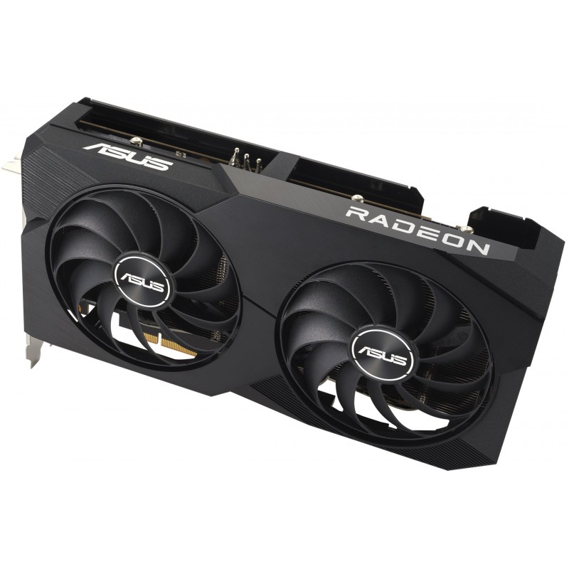 ASUS Відеокарта Radeon RX 7600 8GB GDDR6 DUAL OC V2 DUAL-RX7600-O8G-V2