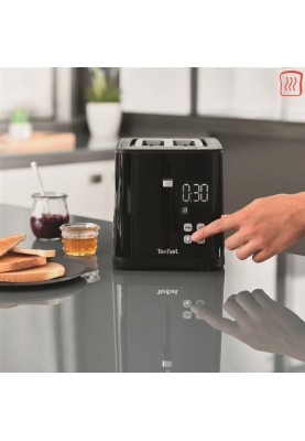 Tefal Тостер Digital, 850Вт, пластик, LED дисплей, чорний