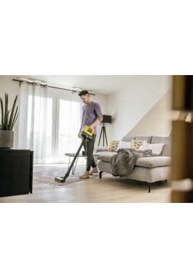 Karcher Пилосос ручний VC 4 CORDLESS MYHOME, акумуляторний, до 30 хв роботи, 21.6 В, Li-ion, 650 мл, 2.35 кг