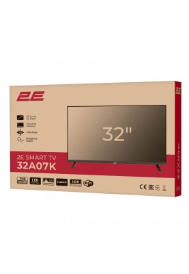 2E Телевізор 32" LED FHD 60Hz Smart WebOS Black