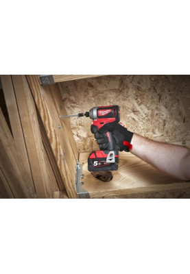 Milwaukee Гвинтоверт ударний акумуляторний M18 BLID2-0X 18В 1700-3400об.хв 180Нм кейс 1.7кг без АКБ та ЗП