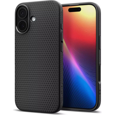 Spigen Чохол Spigen для iPhone 17, Liquid Air, Matte Black