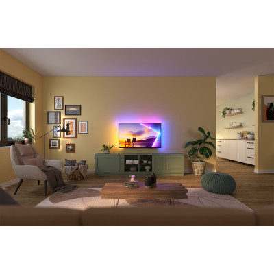 Philips Телевізор 50" QLED 4K 60Hz Smart Titan OS Black Ambilight