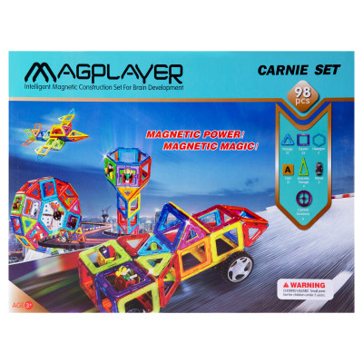 MagPlayer Конструктор магнітний 98 од. (MPA-98)