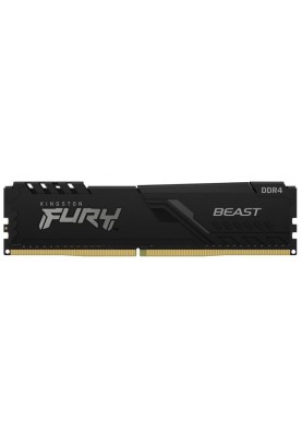 Kingston Пам'ять ПК DDR4 16GB KIT (8GBx2) 2666 FURY Beast