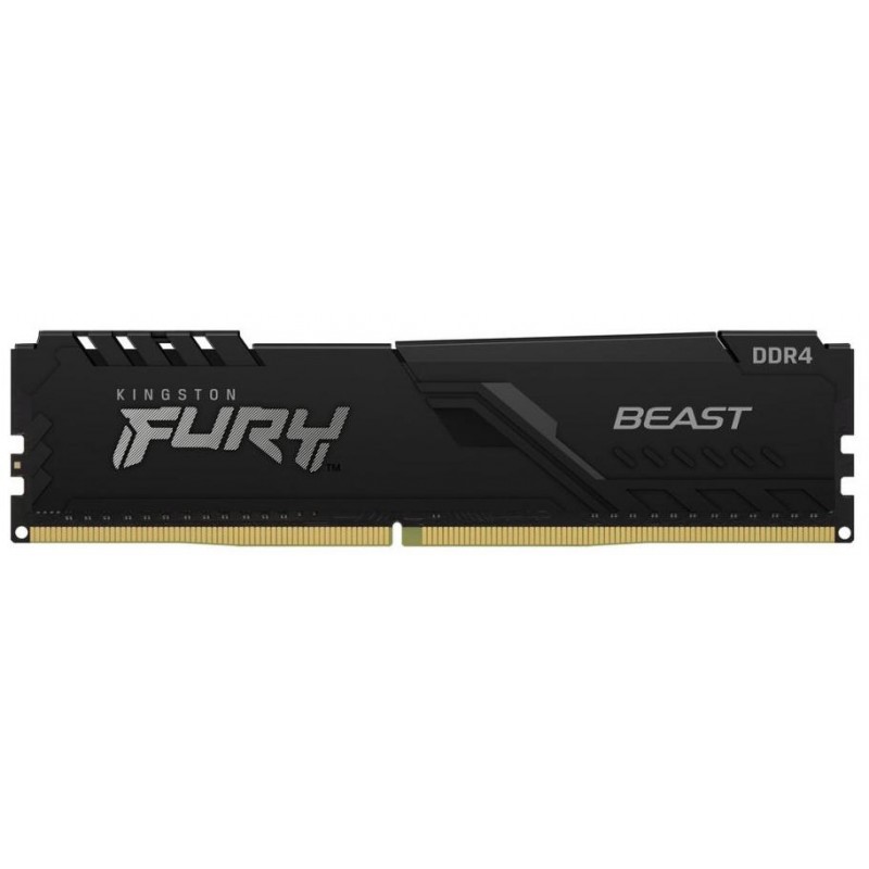 Kingston Пам'ять ПК DDR4 16GB KIT (8GBx2) 2666 FURY Beast