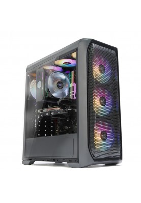 Zalman Корпус N5 MF, без БЖ, 1xUSB3.0, 2xUSB2.0, 4x120mm RGB fans, Acrylic Side Panel, ATX, чорний