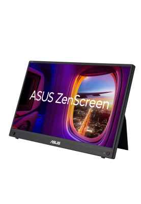 ASUS Монітор портативний 15.6" ZenScreen MB16AHG mHDMI, 2xUSB-C, IPS, 144Hz, 3ms, FreeSync