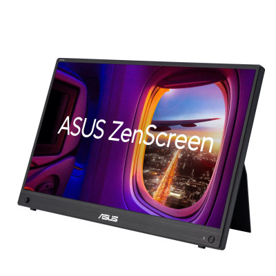 ASUS Монітор портативний 15.6" ZenScreen MB16AHG mHDMI, 2xUSB-C, IPS, 144Hz, 3ms, FreeSync