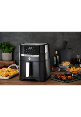 Tefal Мультипіч OBH Nordica EasyFry&Grill Precision, 1550Вт, чаша-4.2л, сенс. керув., від 40 ° C до 200 ° C, пластик, чорний