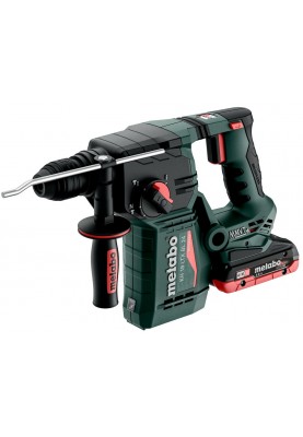 Metabo Перфоратор KH 18 LTX BL 24 акумуляторний, LiHD, 18В 2*4Ач, SDS-plus, 2.2Дж, 3 режими, 0-1280об/хв, metaBOX 165 L, 2.7кг