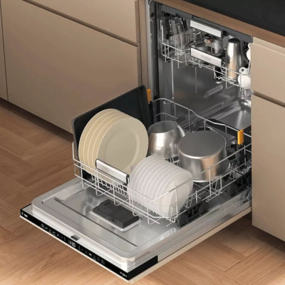 Whirlpool Посудомийна машина вбудовувана, 15компл., A+++, 60см, дисплей, 3й кошик, білий