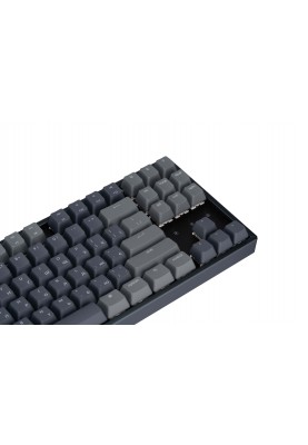 Keychron Клавіатура механічна K8 87Key, Gateron G Pro Red, Hot-Swap, Aluminum Frame, BT/USB-A, EN/UKR, RGB, Чорний