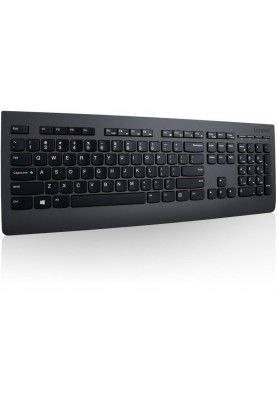 Lenovo Клавіатура мембранна Professional 108key, WL, EN/UKR/RU, чорний