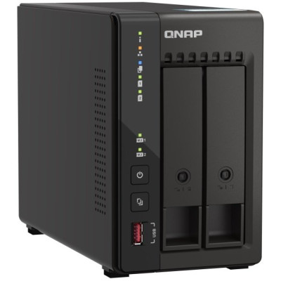 QNAP Мережеве сховище TS-253E-8G (2.5GbE HDMI USB 3.2 Gen2)