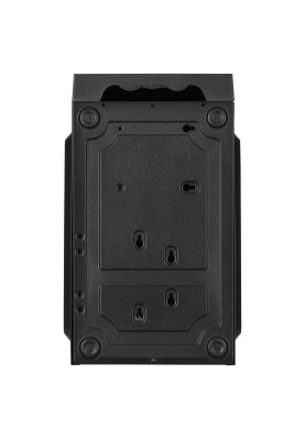 2E Корпус TeamX TMX03 з БЖ 2E ATX400W, 2xUSB2.0, 1x80мм, VGA 220мм, mATX, чорний