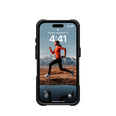 UAG Чохол для iPhone 16, Plasma XTE MagSafe, Black/Orange