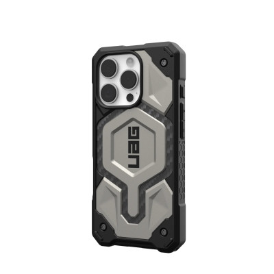 UAG Чохол для iPhone 16 Pro, Monarch Pro Magsafe, Titanium