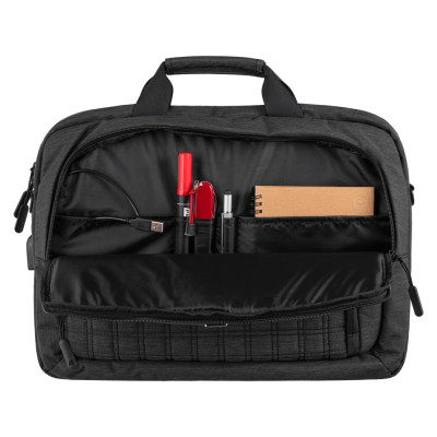 2E Сумка CrossSquares 16", чорна 2E Сумка CrossSquares 16", чорна