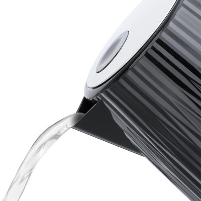 Russell Hobbs Електрочайник Eden, 1.7л, нержавіюча сталь, пластик, чорний