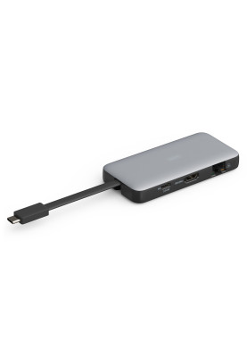 Digitus Док-станція USB-C > HDMI/2xUSB-A/USB-C/SD/MicroSD/RJ54, Travel